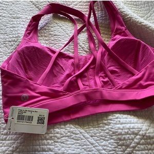 SONIC PINK LULULEMON SPORTS BRA